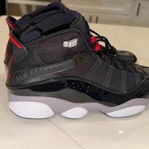 New Air Jordan 6 Rings GS "Black/Cement" White | | No Lid Mens 12